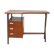 Scandinavian desk "Boomerang" feet compass 60s