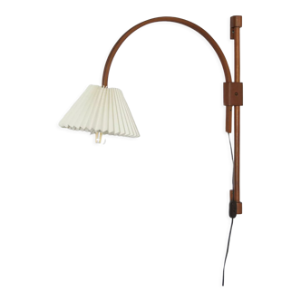 Adjustable Teak Wall Lamp from Domus, 1970s