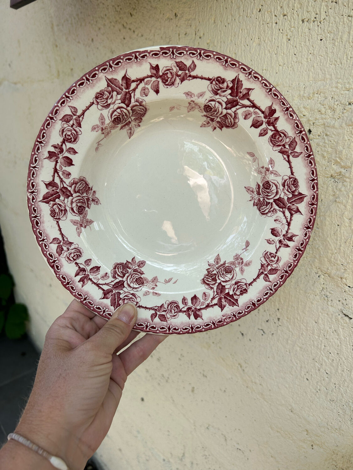 6 hollow plates Terre de Fer Choisy le roi