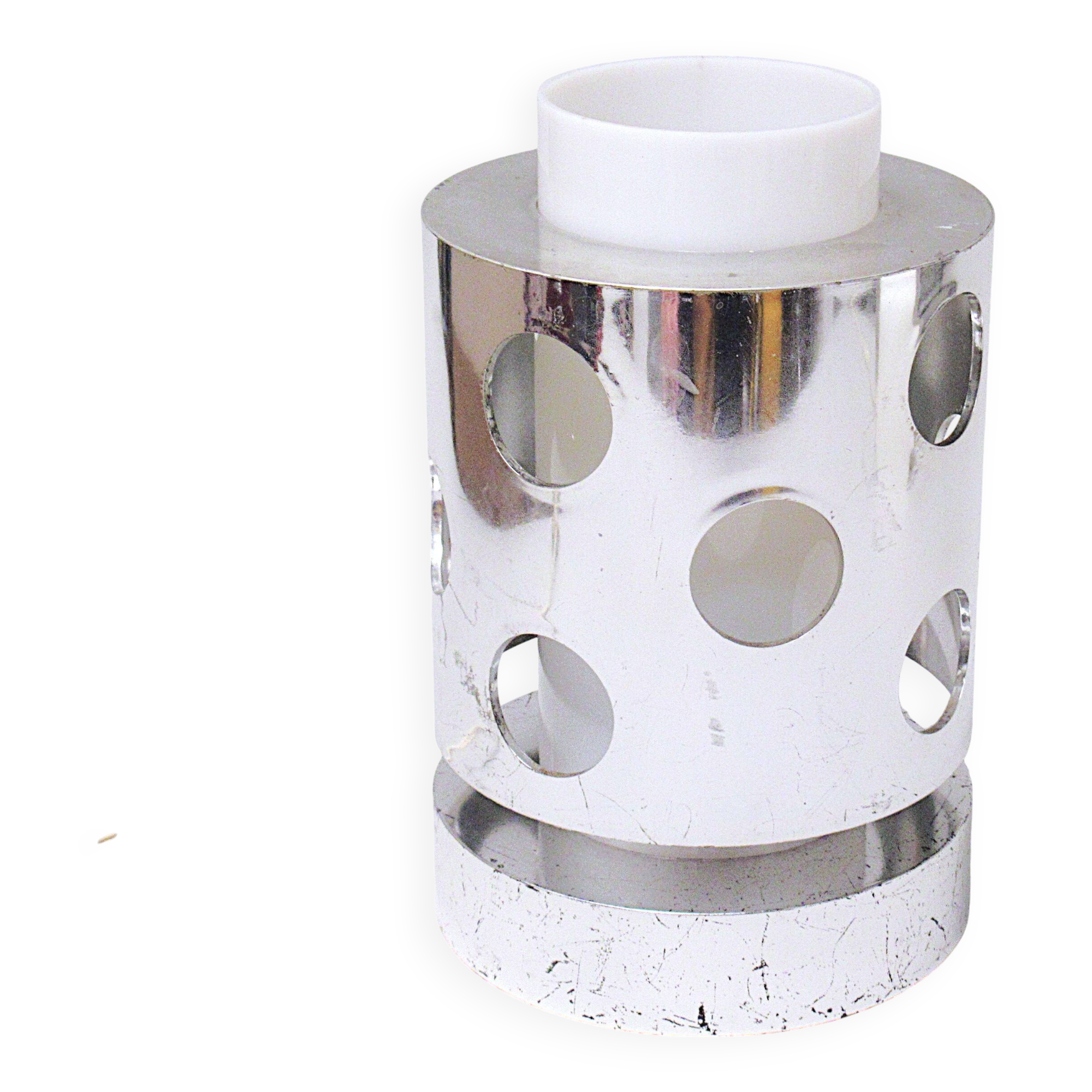 Chrome lamp Marina Malabotti 1970s