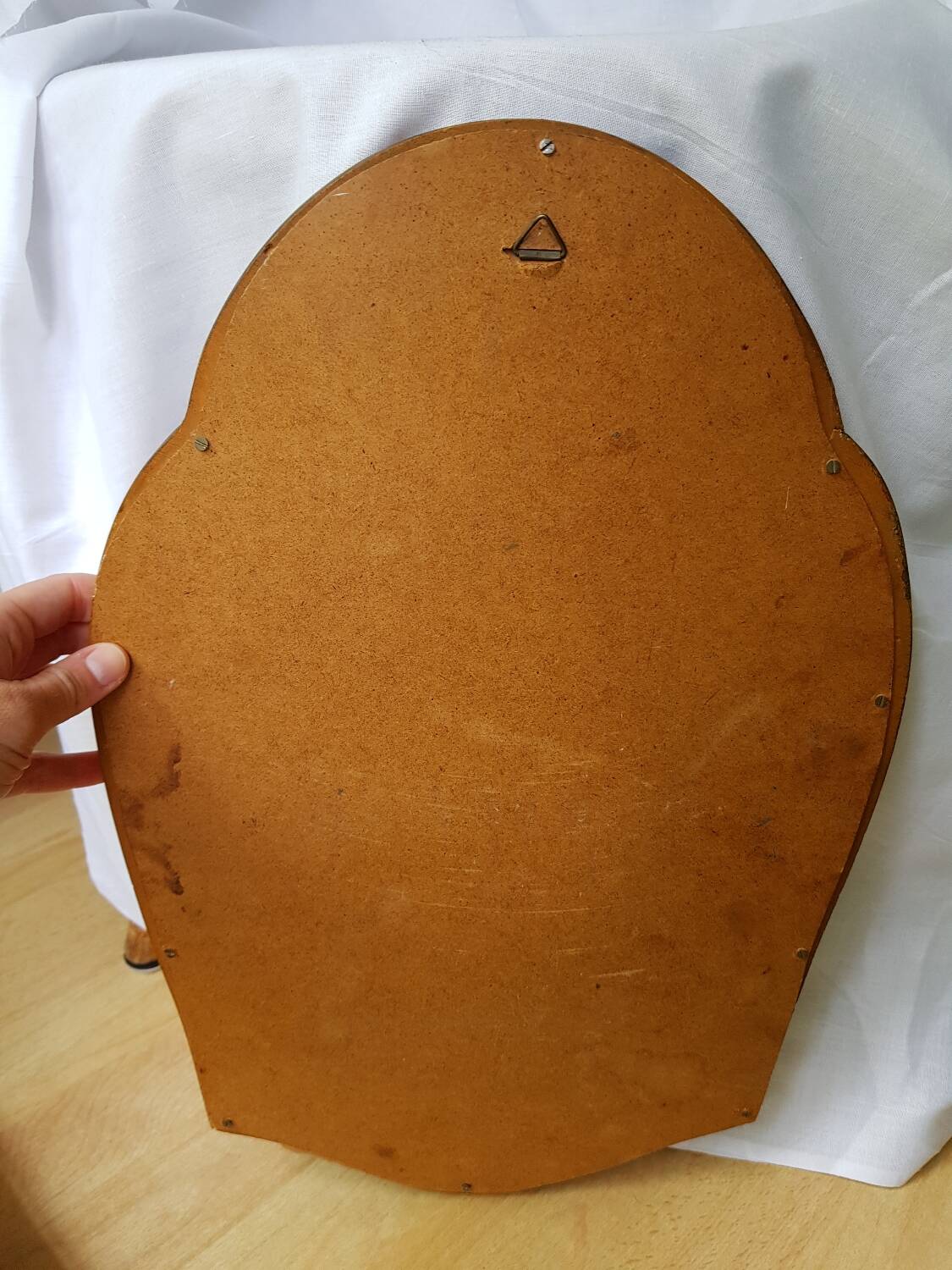 Miroir doré vintage