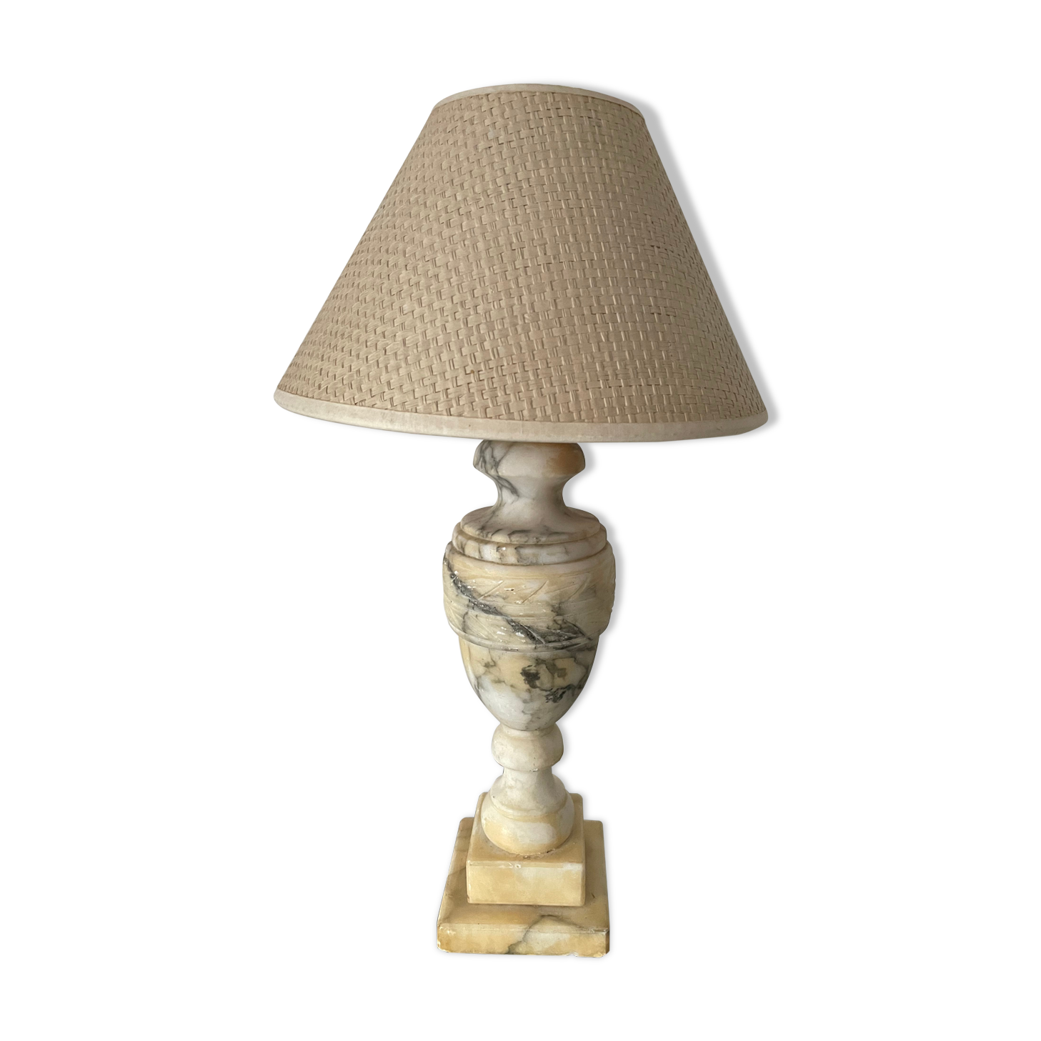 Alabaster lamp