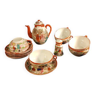 Japanese fine porcelain tea set