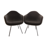 Pair dax armchairs Charles Eames for Herman Miller 1970