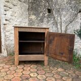 Antique wooden confit pot.