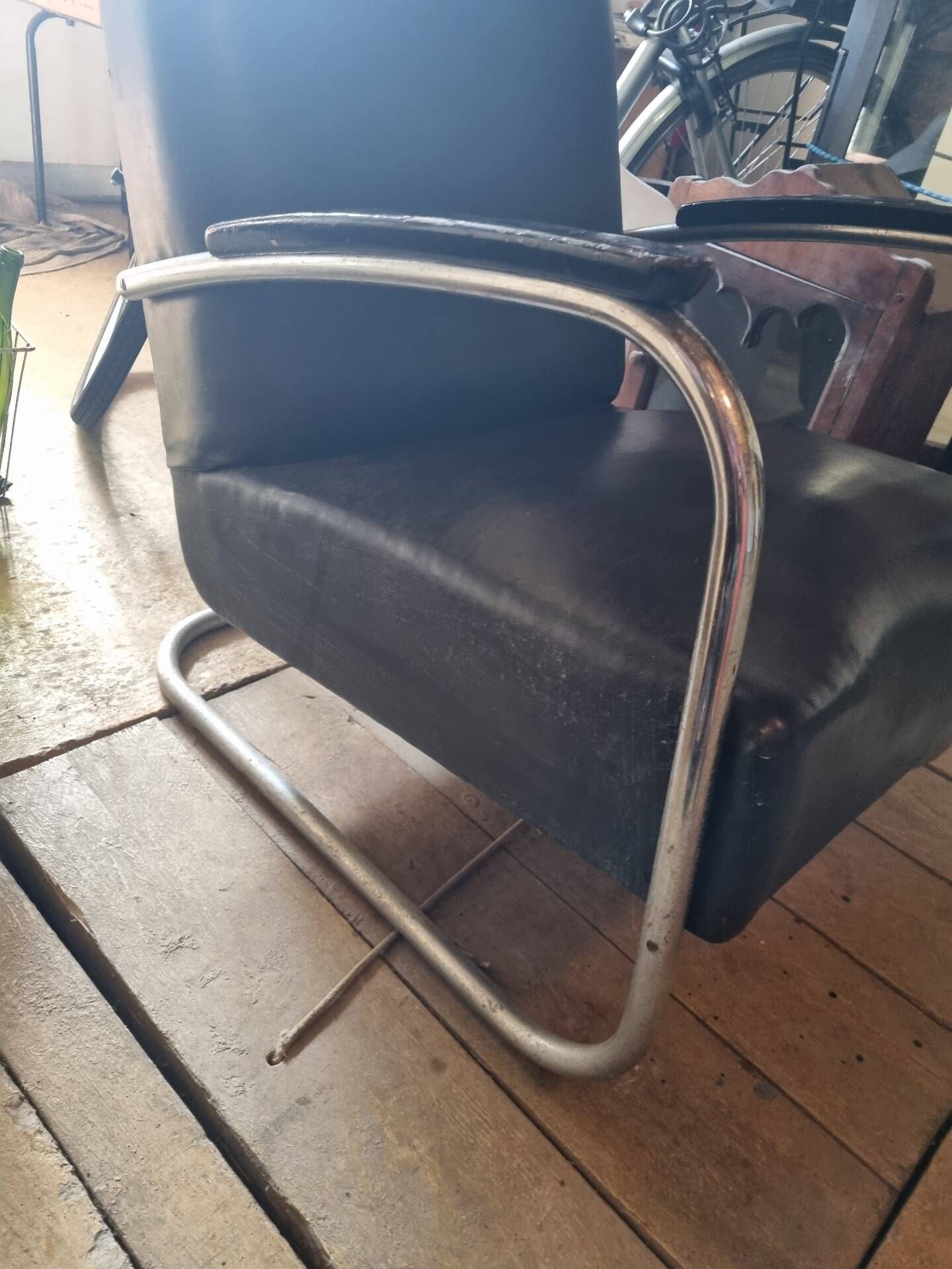 Modernist armchair from 1930, Robert Rhode, Troy