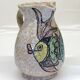Toledo ceramic pitcher by Pablo Sanguino with fish decoration