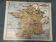 Old school map of France by Vidal Lablache.