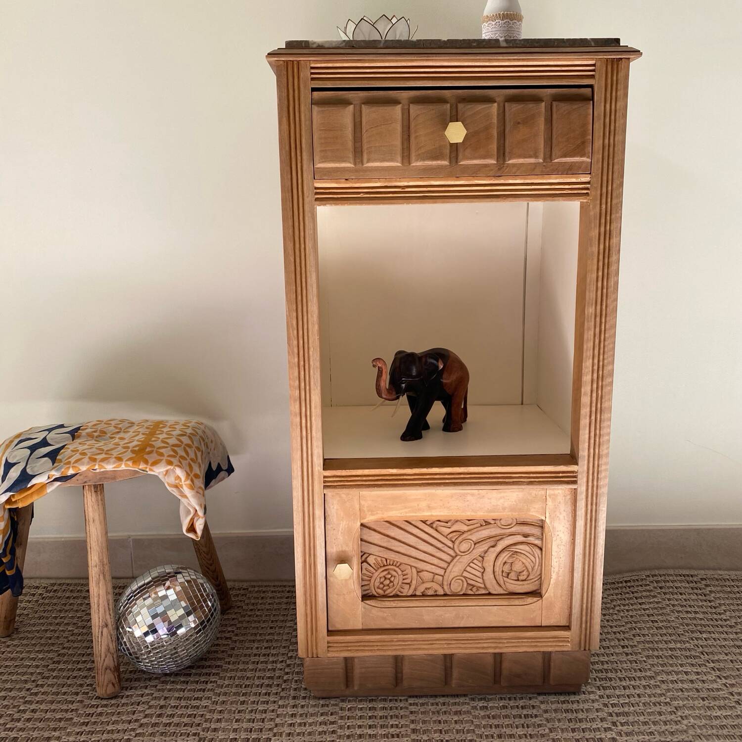 Extra furniture or Art Deco bedside table