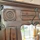 Breton carved wood cloakroom, 1930