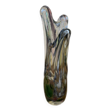 Vase en verre de bohème de Joseph Hospodska