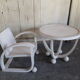 Chair and table for child art deco