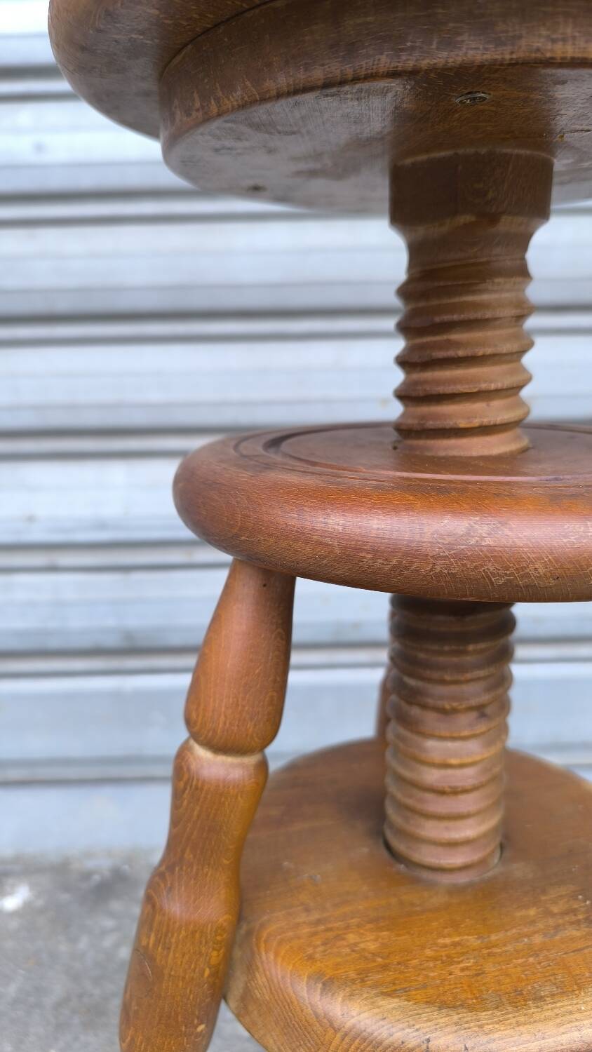 1960s screw watchmaker stool