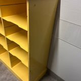 Old workshop furniture / wooden locker / sorting furniture / counter