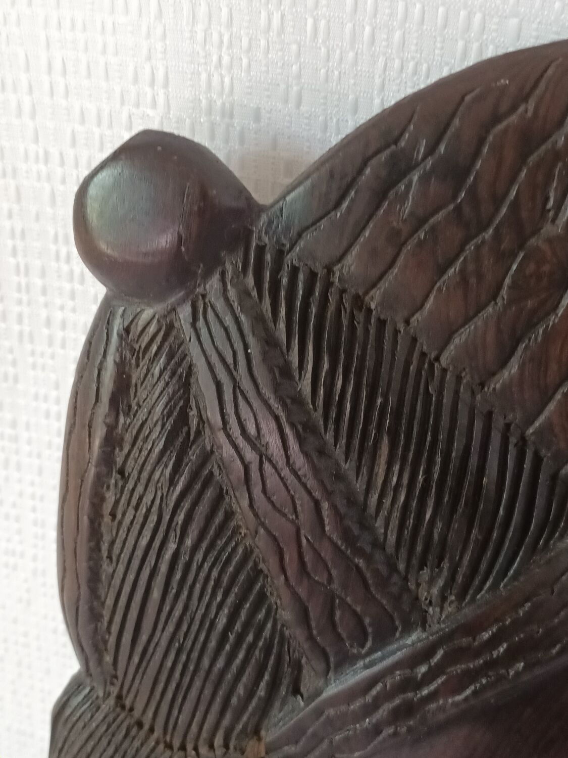 African ebony profile sculptures