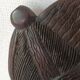 African ebony profile sculptures