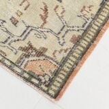 5x9 Peach Orange Antique Vintage Rug 166x263Cm SK 24342