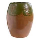 Art Nouveau terracotta vase | Manner of Alfred William Finch | 1900s