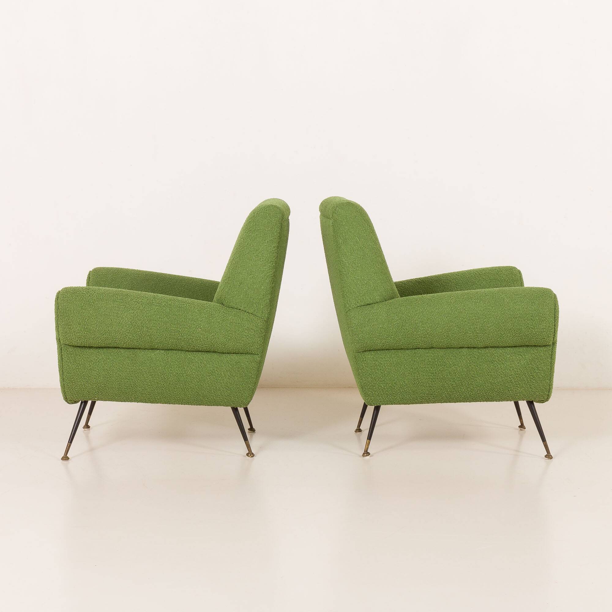 Gigi Radice attr. to lounge chairs, set of two, 1960s