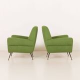 Gigi Radice attr. to lounge chairs, set of two, 1960s