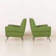 Gigi Radice attr. to lounge chairs, set of two, 1960s