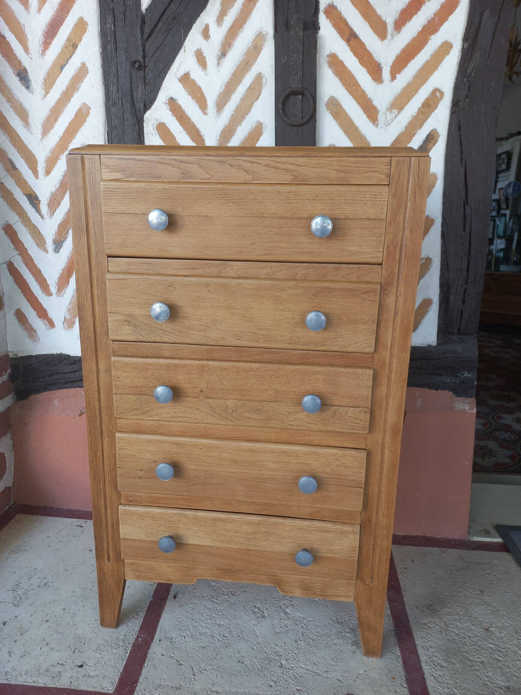 Weekly chest of drawers vintage 1960