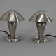 Pair of Bauhaus Bedside Lamps with Flexible Shade, 1930