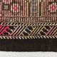 Blue Cream Persian Kilim Runner Rug, 95x313Cm