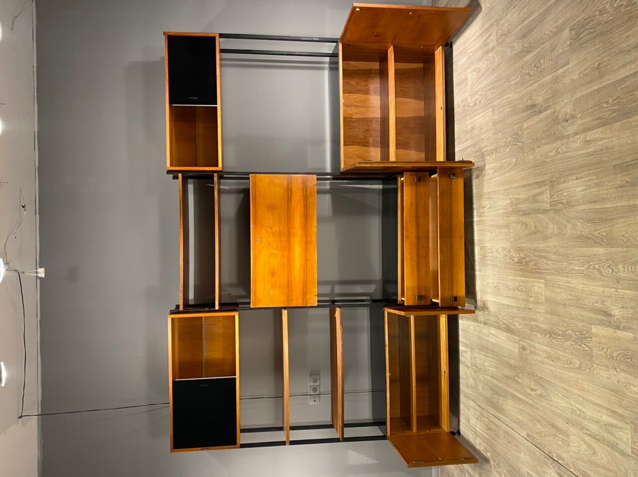 Modular bookcase vintage 60