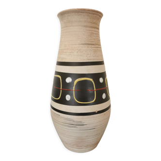 Vase Cartens vintage géométrique