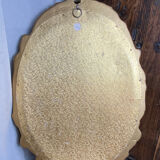 Rococo style mirror in wood and gilded stucco