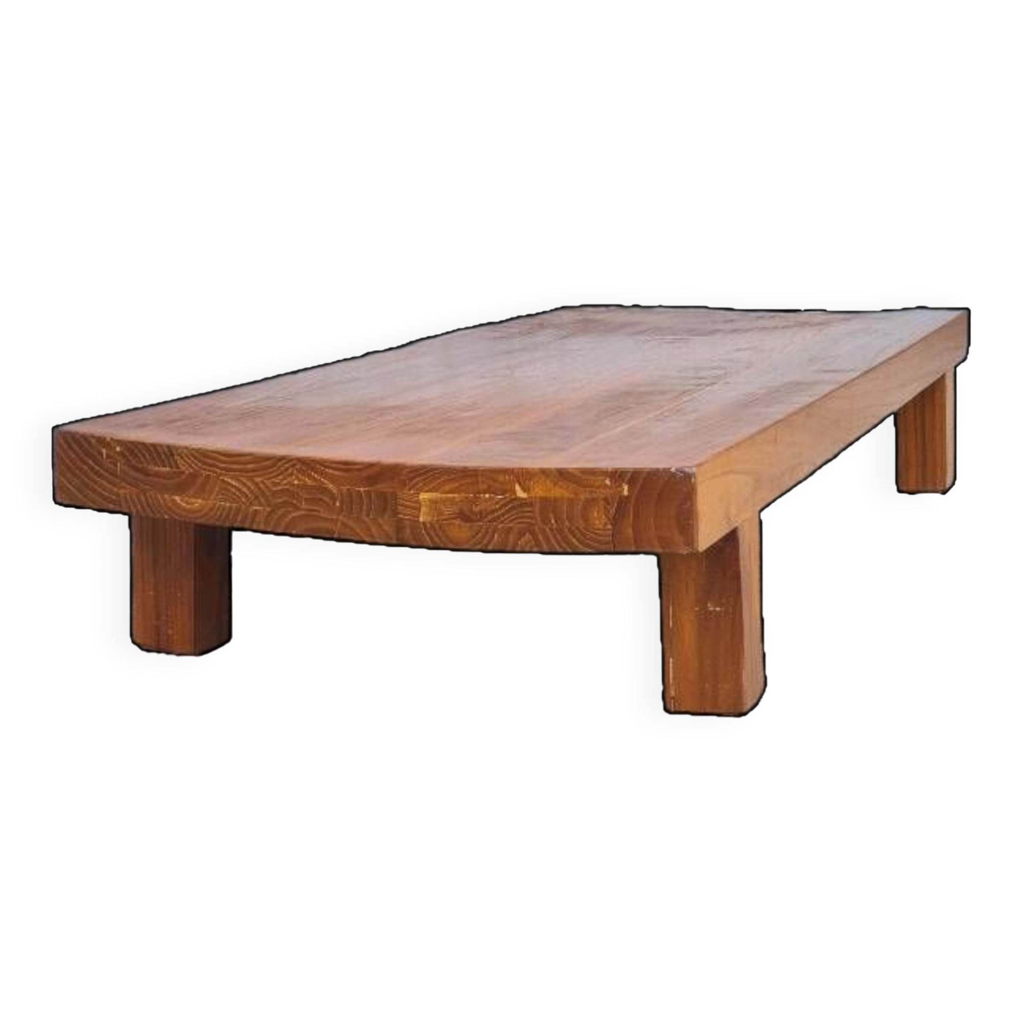 Elm coffee table 1960