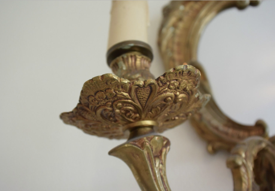 Authentic applied wall Louis XVI