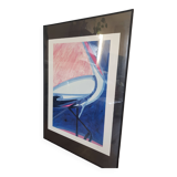 Lithograph signed Paul Vexiau