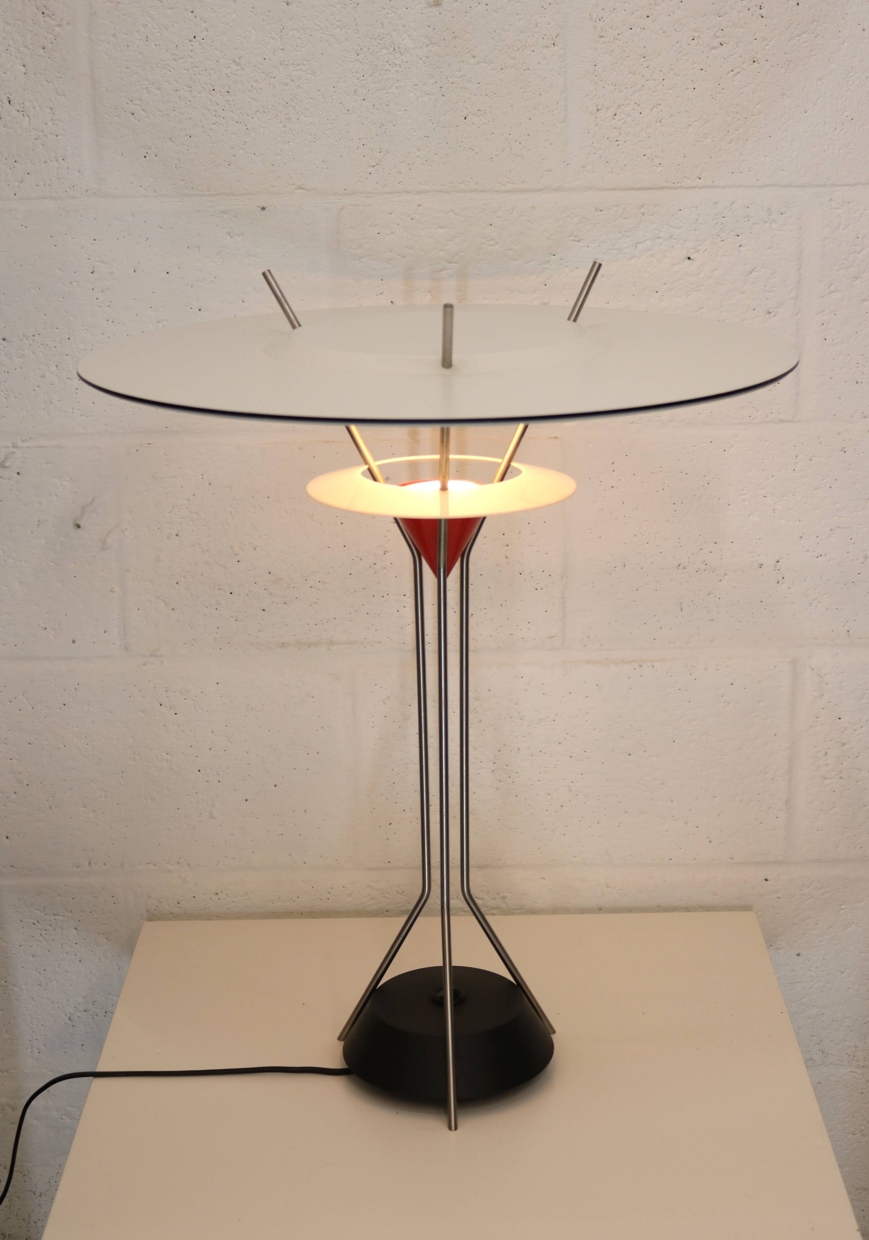 XL Space age desk lamp by Lyskilde and designed by Henrik Tengler - Denmark