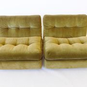Ensemble de 2 chauffeuses de Mario Bellini 70s