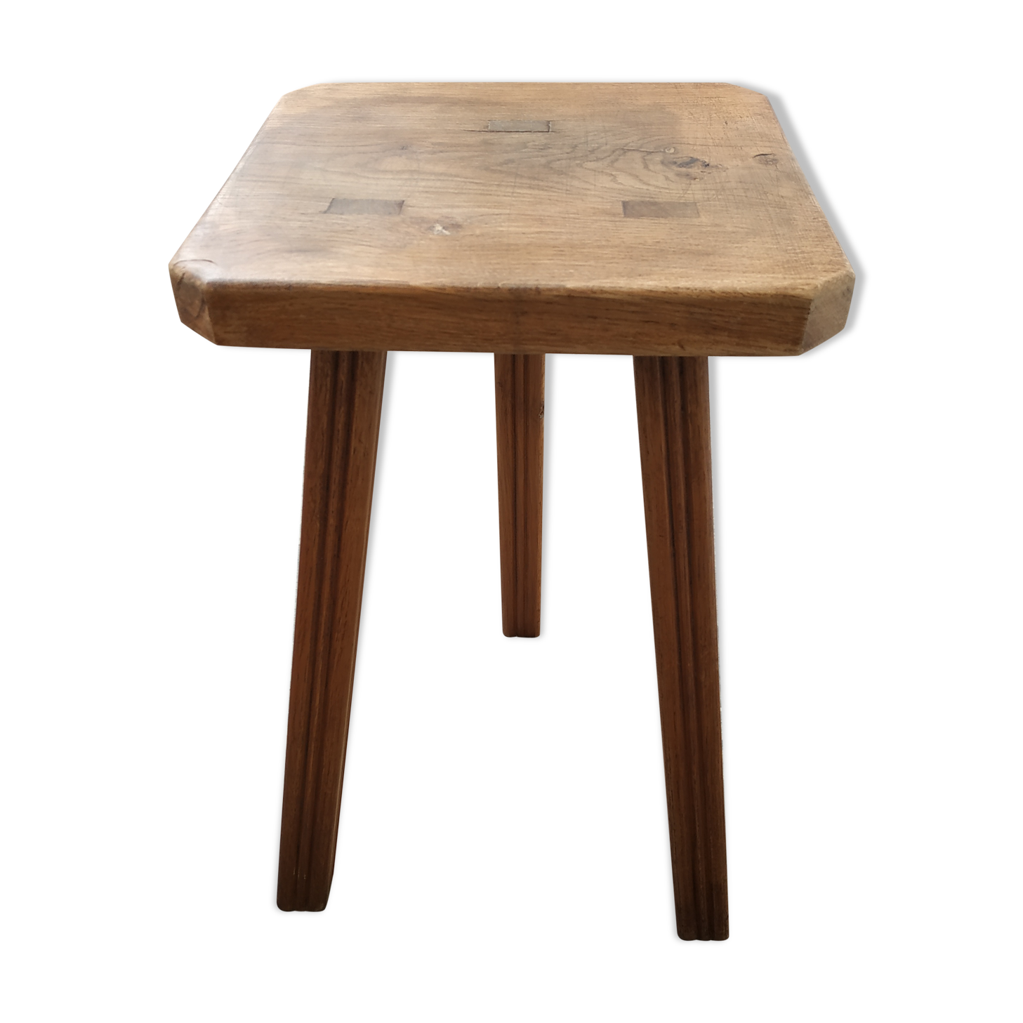 Tripod wood stool