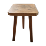 Tripod wood stool