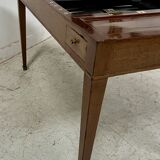 Louis XVI period "Tric Trac" gaming table in 18th century mahogany.