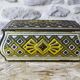 Old Victoria metal biscuit box