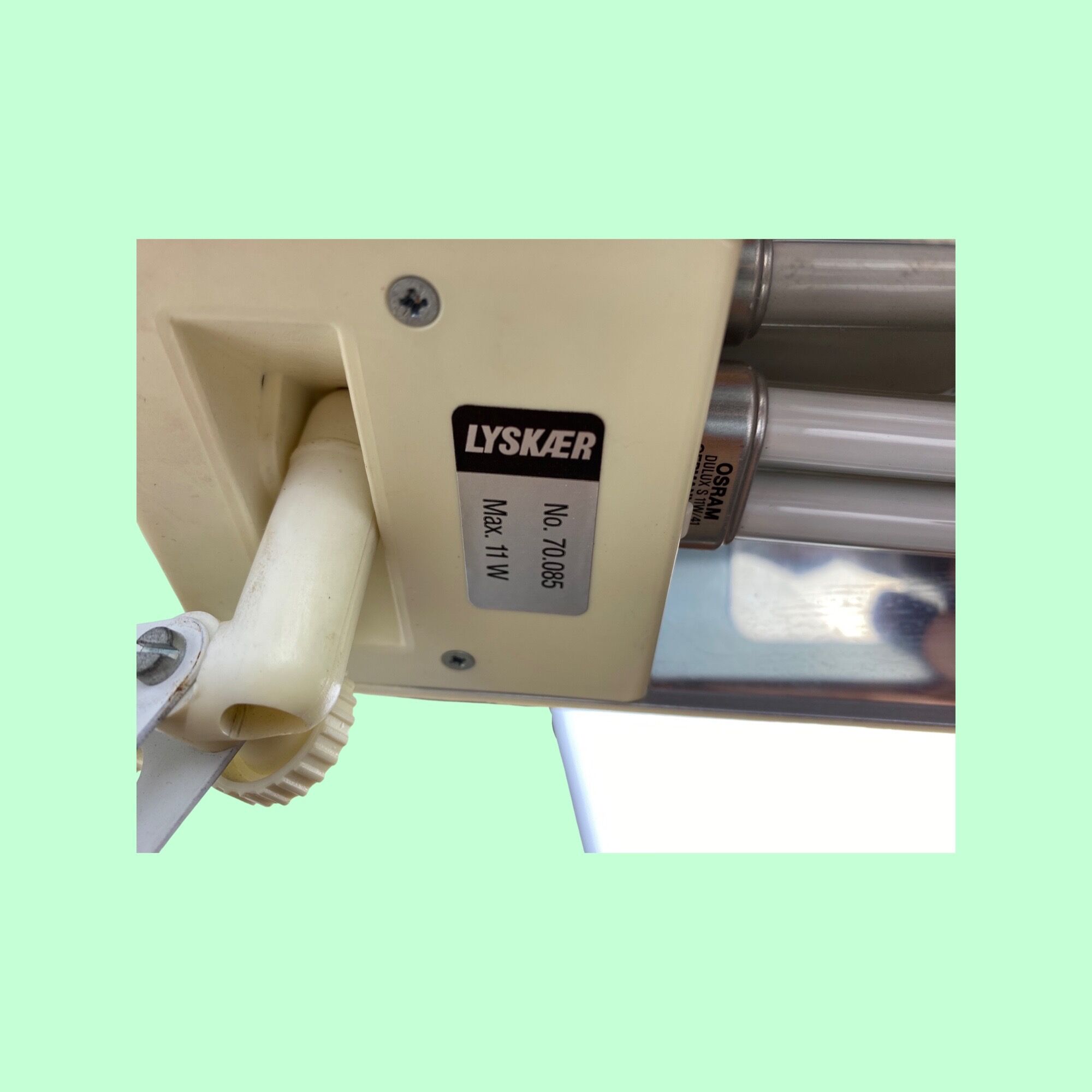 Danish VIntage Designer Desk Lamp LYSKAER | Scandinavian Desk Lamp Adjustable And Bright Light