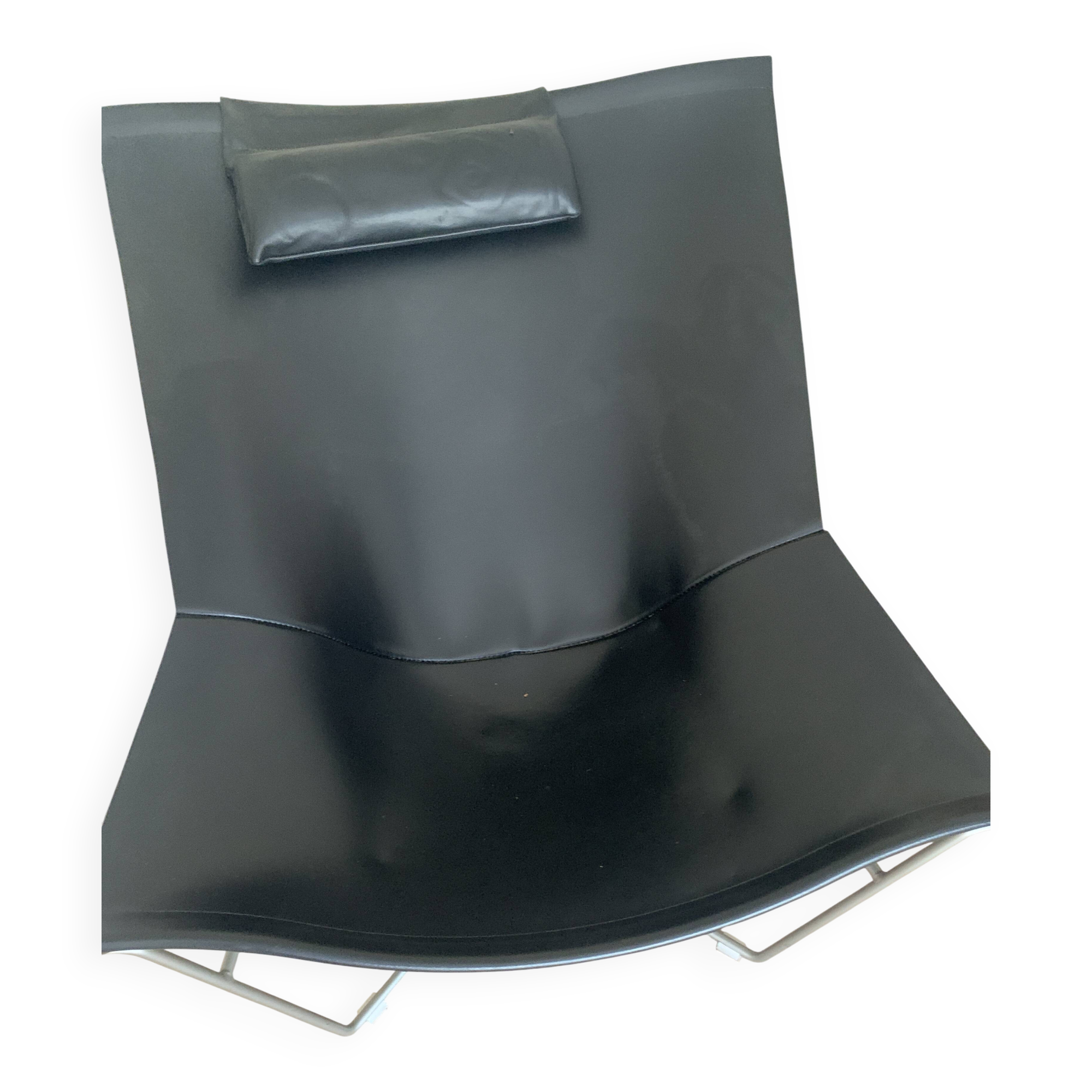 Fauteuil cuir Designer David Weeks