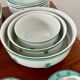 Vintage 72-piece tableware set Arzberg model Cult Focus postmodern bauhaus style
