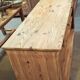 Open buffet in fir wood