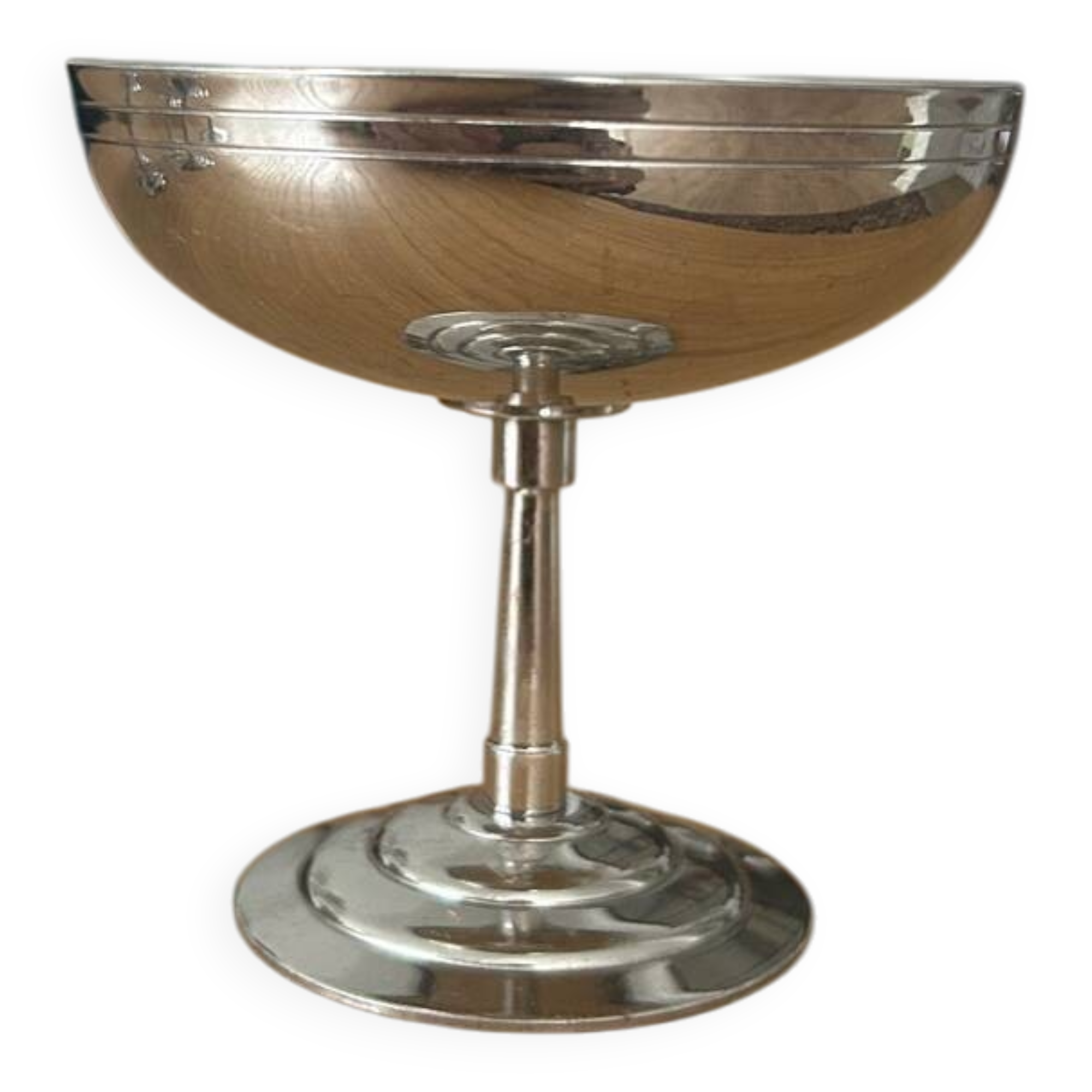 Set of 6 Letang-Remy ice cream cups - 18/10 stainless steel