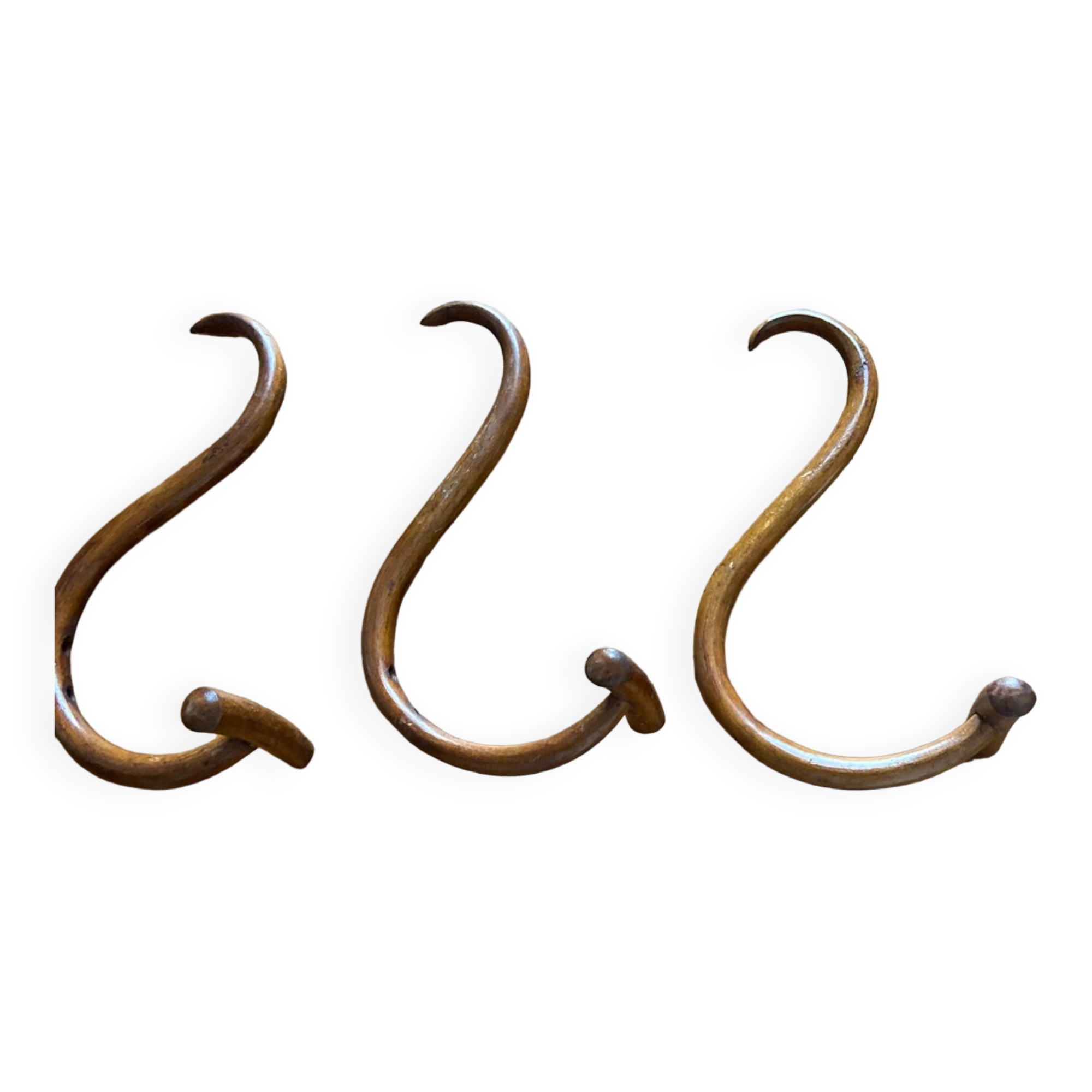 Trio de porte manteau bois