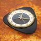 Galli vintage clock, vintage pendulum, wall clock, 60's