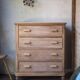 Solid wood chest of drawers