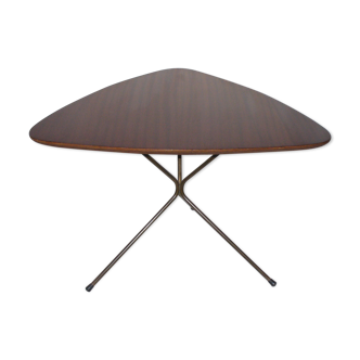 Table basse tripode des années 50