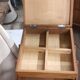 Vintage Worker Vintage Sewing Box on Feet